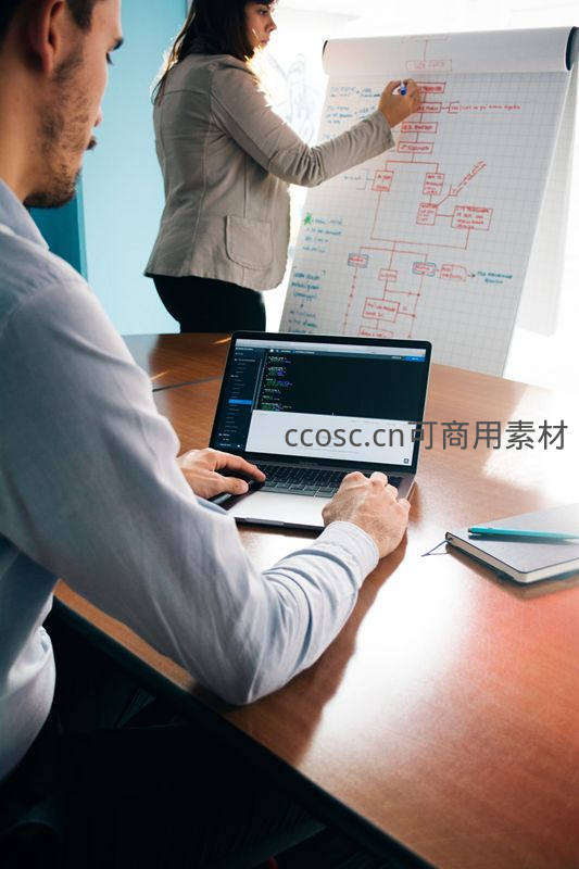 程序员专注编码同事讲解架构