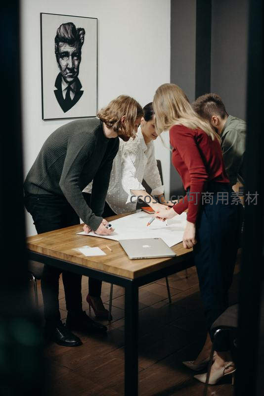 多人协作绘制方案图纸
