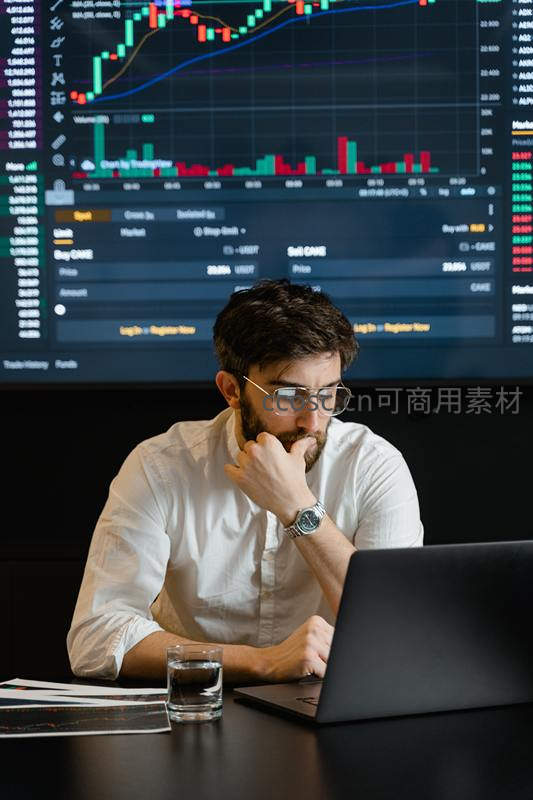 专注分析股市数据的交易员