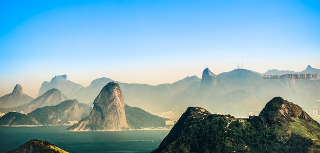 糖面包山与里约湾的全景画卷