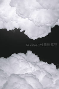 黑白云层，极简之美