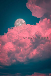 粉云托月，星河璀璨夜未央