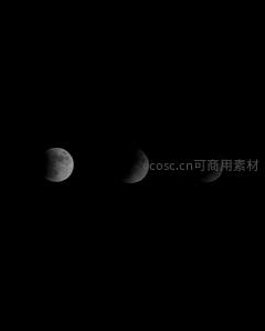 月食三部曲，暗夜中的天体舞蹈