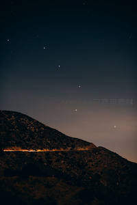 山脊公路夜行星光路