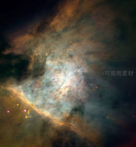 星云深处的光与影