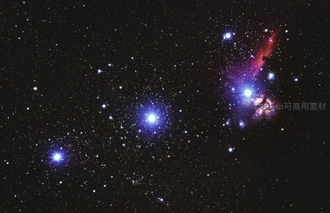 猎户座星云与璀璨恒星群