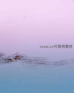 粉蓝渐变水面涟漪荡漾