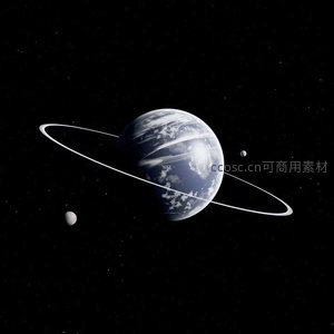 带环星球与卫星环绕