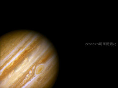 木星大气层风暴纹理特写镜头