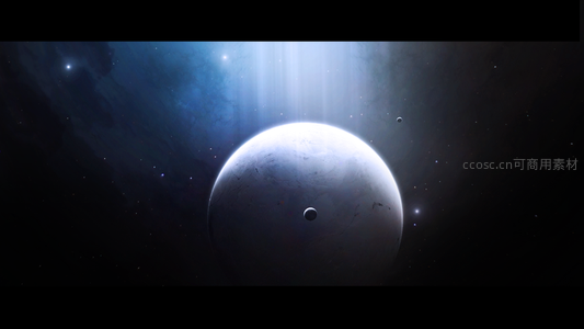 星际之门：蓝色行星与光束
