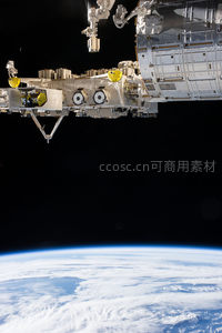 空间站俯瞰地球
