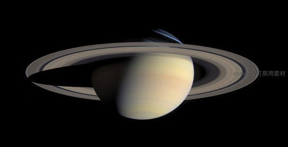 土星环带下的宁静之美