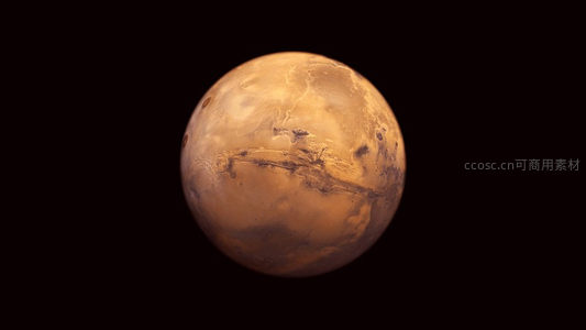 火星全景高清特写展现红色星球