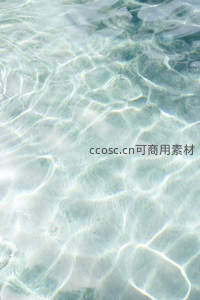 清澈水面光影斑驳，水波荡漾如梦境