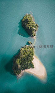 心形岛屿：上帝视角下的热带秘境