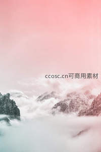 云海之上雪山若隐若现如仙境