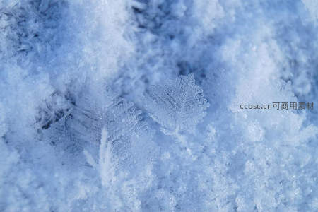 冰晶微观世界，自然雕琢的霜花之美
