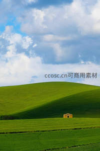 绿野孤屋静卧云影之下