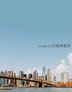 布鲁克林大桥与曼哈顿天际线壮丽全景