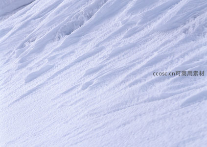 雪纹肌理，微距下的纯净世界