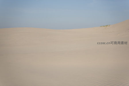 广阔无垠的沙漠沙丘景观