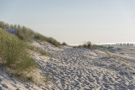 沙丘之巅，海天一线