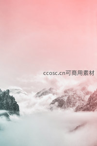 粉雾缭绕的雪山之巅