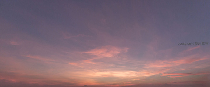 粉紫天幕云丝轻舞如梦境