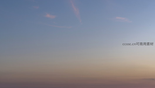 纯净天空渐变色彩如画布