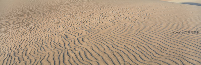 沙漠沙丘波纹纹理特写