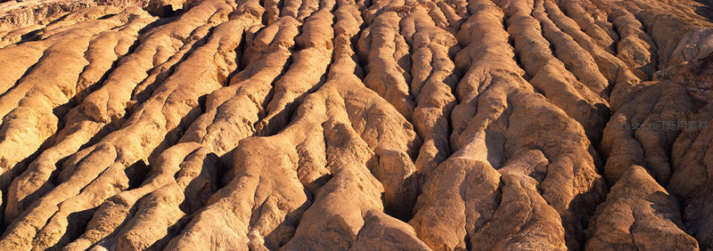 荒漠峡谷的沟壑肌理