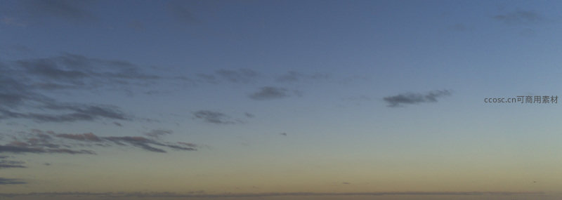 辽阔天际线飞鸟掠影