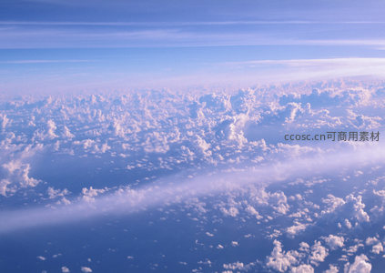 紫霞云海，高空俯瞰梦幻天空奇景