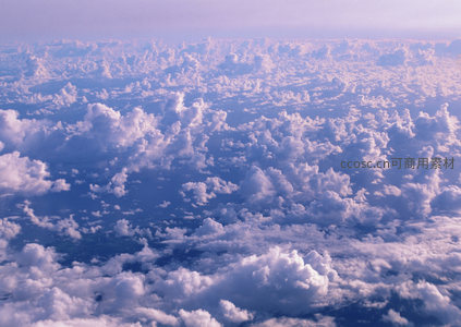 紫霞漫天云卷云舒