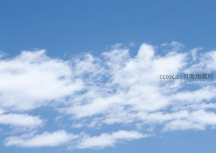 晴空万里云卷云舒，静谧天空之美