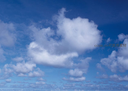 蓝天白云，晴空万里
