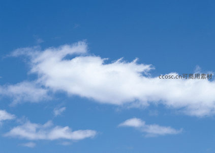 蓝天白云飘逸如画