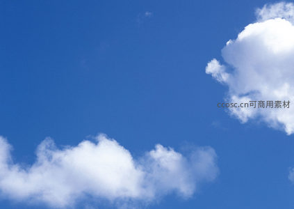 角落云影点缀碧空