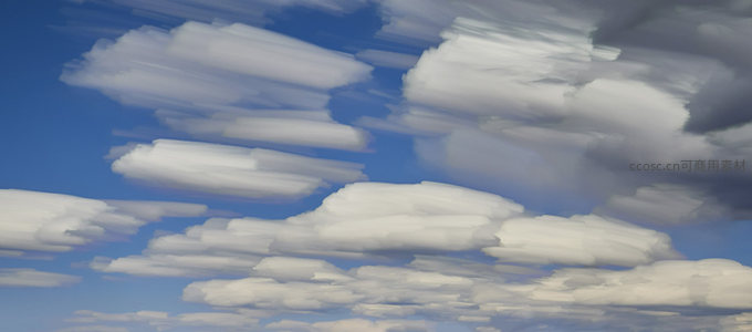 流云飞舞，动感满天际
