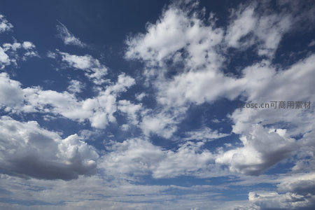 晴空万里云卷云舒，视觉盛宴