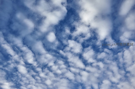 高空中绵延不绝的云海景观