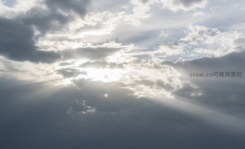 耶稣光洒向大地的壮丽瞬间