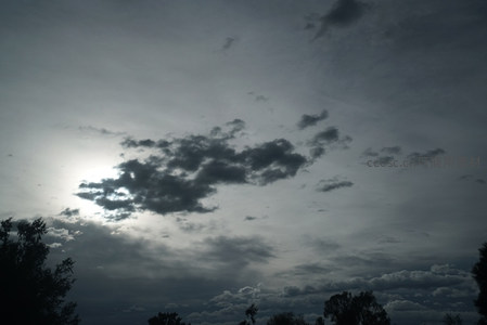 阳光穿透云层洒向大地