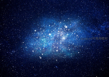 璀璨银河星云如梦似幻