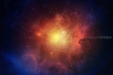 绚烂星云宇宙深空景象