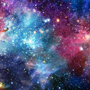 蓝紫交织的星海，浩瀚宇宙的壮丽诗篇