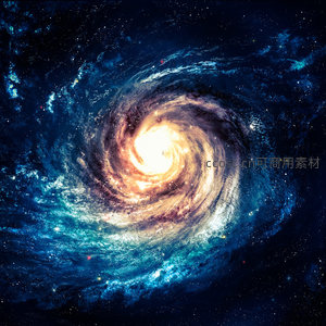 璀璨星河旋涡，宇宙深处的壮丽奇观