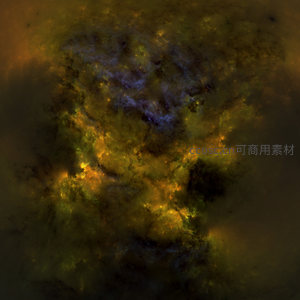 宇宙星云的绚烂色彩与神秘纹理