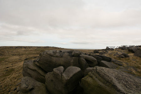 岩石阵列守护荒芜草原