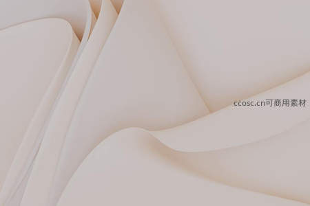 米白色柔滑布料的抽象纹理